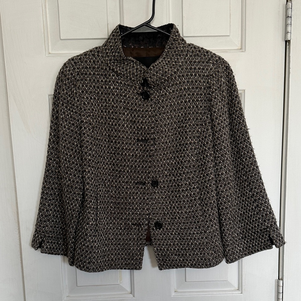 Yansi Fugel women’s brown jacket size 6